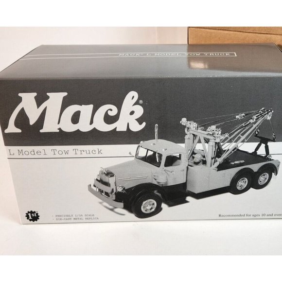 First Gear US Postal Mack L-Model Wrecker Tow Truck & Box 19-3222 1:34 USPS - Picture 1 of 14